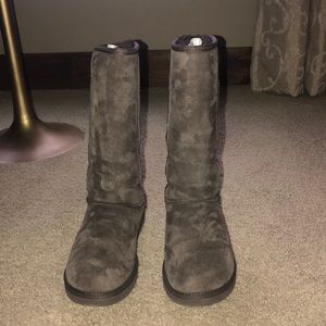Classic tall chocolate Uggs